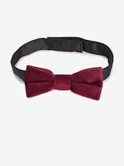 Red Velvet Bow Tie (1-16yrs) - Image 1 of 1