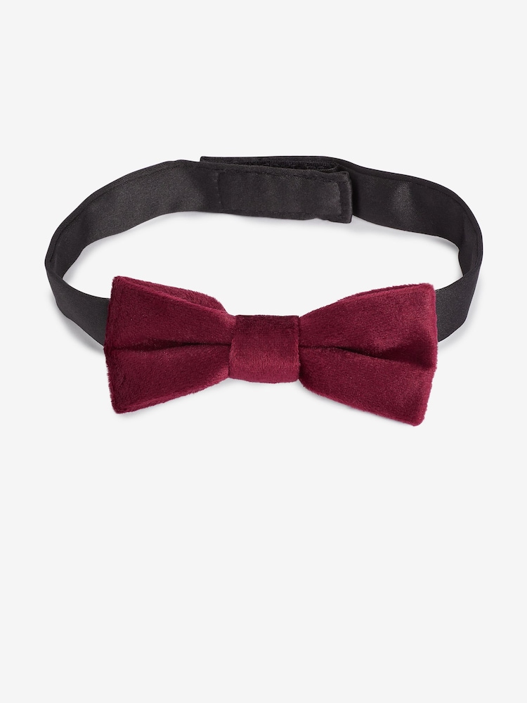 Red Velvet Bow Tie (1-16yrs) - Image 1 of 1