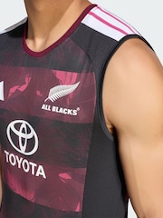 adidas Red All Blacks Singlet For South Africa Tour Tank Top - Image 3 of 5