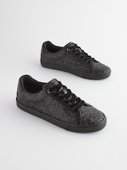 Black Forever Comfort® Glitter Trainers - Image 1 of 5