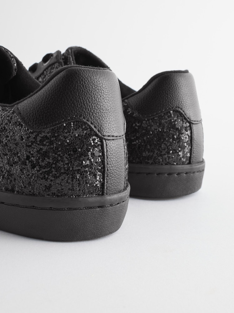 Black Forever Comfort® Glitter Trainers - Image 5 of 5