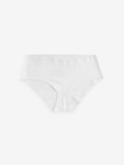 Blue/Green Marl Short Cotton Rich Knickers 4 Pack - Image 9 of 10