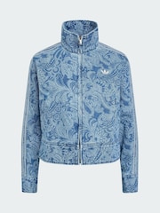 سترة رياضية دنيم بسحّاب Firebird تشكيلة Liberty London من adidas Originals - صورة 5 من 5