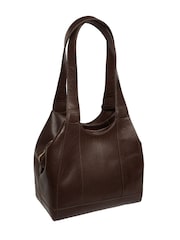 بني - Conkca 'Vesper' Leather Handbag - صورة 5 من 7
