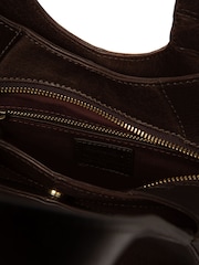 بني - Conkca 'Vesper' Leather Handbag - صورة 7 من 7