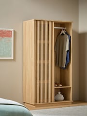 MADE.COM Oak Tulma Double Wardrobe - Image 2 of 6