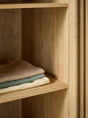 MADE.COM Oak Tulma Double Wardrobe - Image 4 of 6