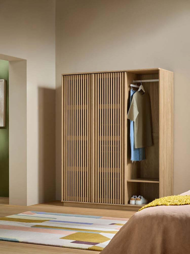 MADE.COM Oak Tulma Triple Wardrobe - Image 2 of 6