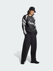 adidas Black House Of Tiro Knitted Sweatshirt - Image 1 of 5