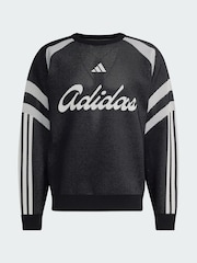 adidas Black House Of Tiro Knitted Sweatshirt - Image 5 of 5