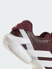 adidas Red Adizero Ubersonic 5 Clay Tennis Shoes - Image 4 of 4