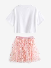 Pink T-Shirt and Skirt Set (3-16yrs) - Image 6 of 7