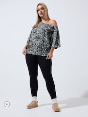 Animal - Yours Curve Limited T-skjorte med bare skuldre - Bilde 2 av 6