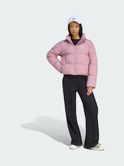 adidas Originals Purple Short Padded Jacket - Image 1 of 5