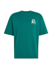 adidas Originals Green Food Cart T-Shirt - Image 5 of 5