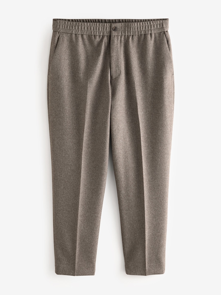 Marron taupe - Joggers texturés - Image 6 of 9