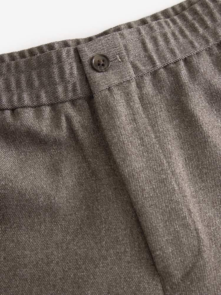 Marron taupe - Joggers texturés - Image 7 of 9