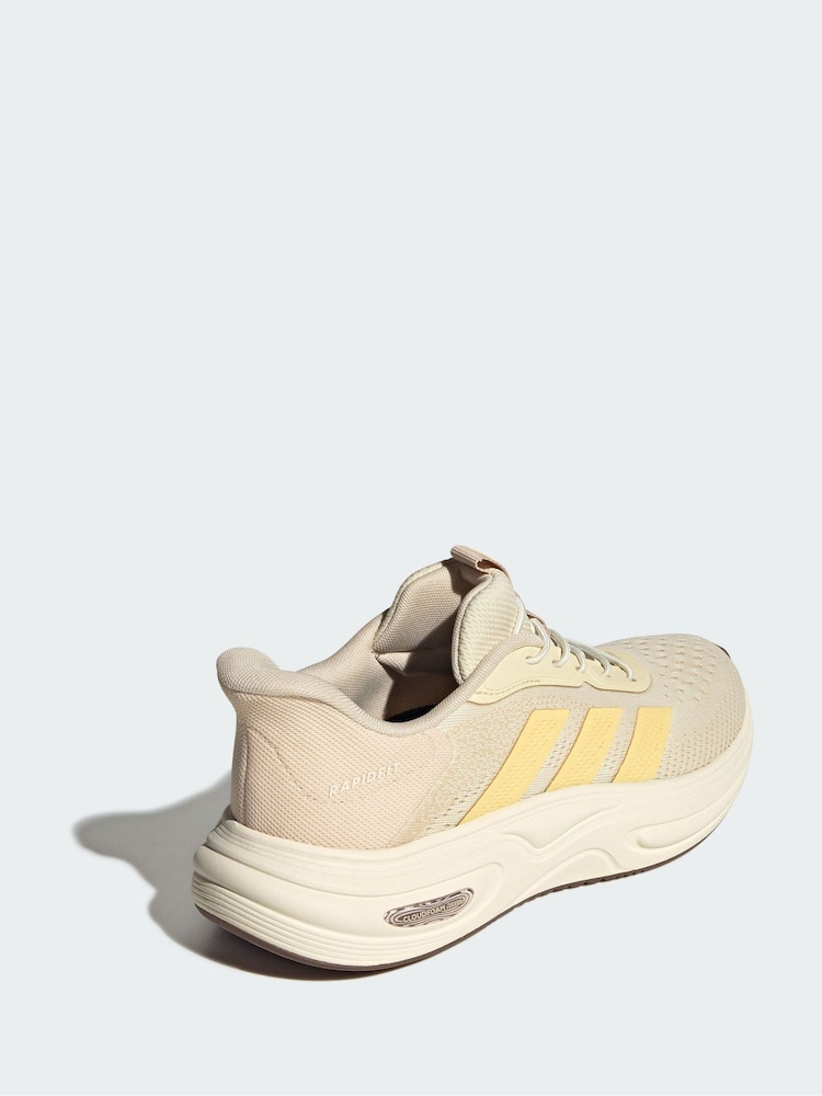 adidas Yellow Cloudfoam Cuxxion Rapidfit Shoes - Image 2 of 4 adidas Yellow Cloudfoam Cuxxion Rapidfit Shoes - Image 2 of 4