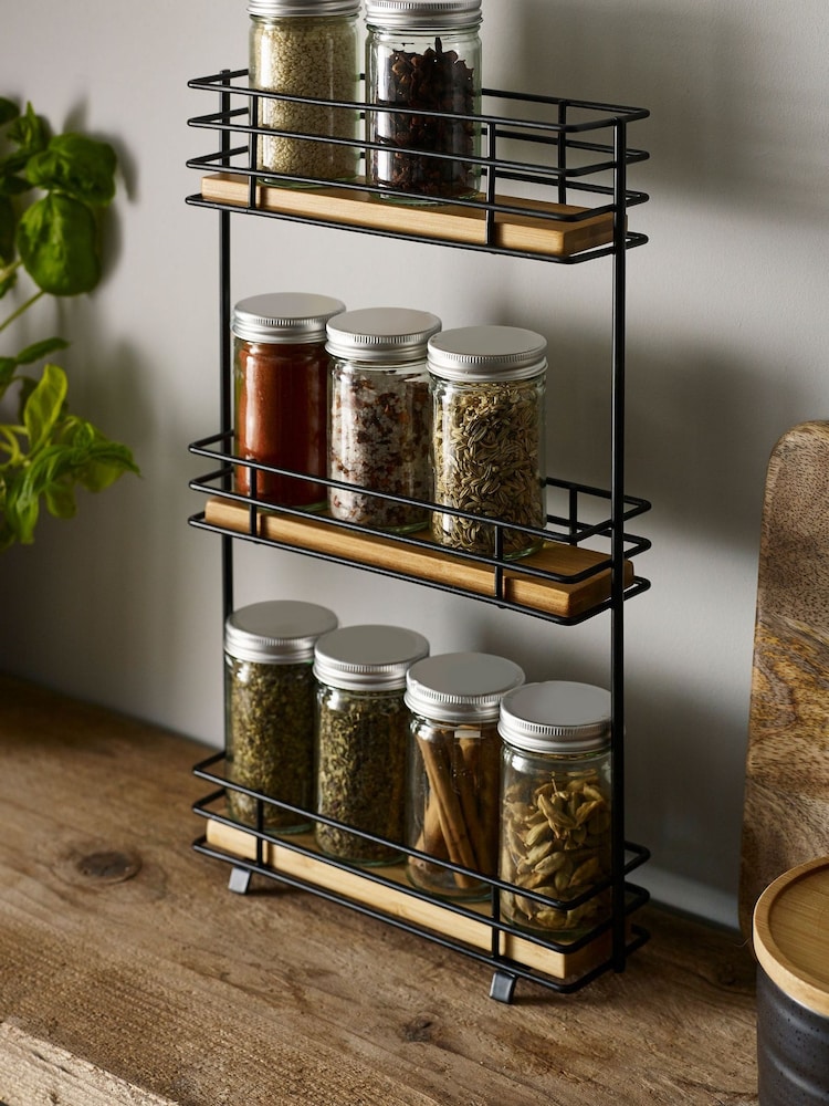 Black Bronx Spice Rack - Image 1 of 4