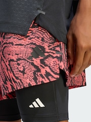 adidas Pink D4T Primelift Aop Shorts - Image 2 of 5
