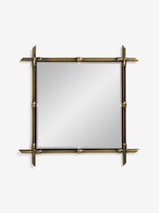 Rockett St George Gold Bamboo Mirror - Image 2 of 3