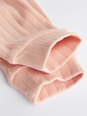 Peach Pink Bunny Baby Top And Leggings Set - Image 6 of 7