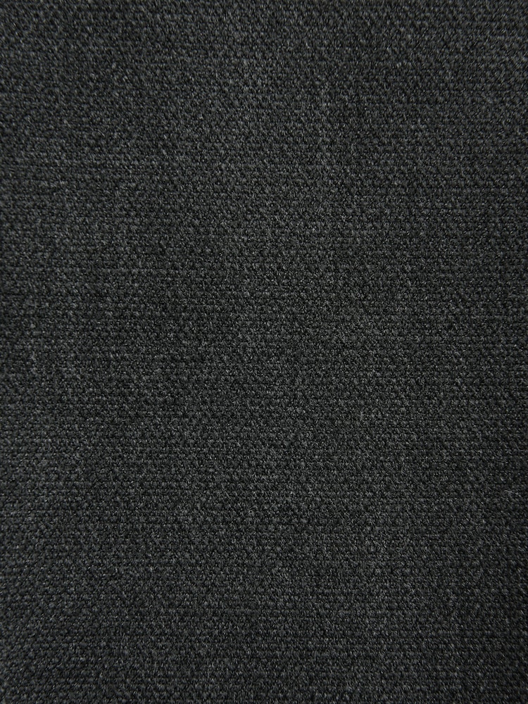 Gris de charbon de bois - Coupe classique Pantalons élégants With Wool - Image 9 of 9