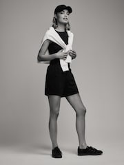 The Set Black/Cream 2 Pack Jogger Shorts - Image 6 of 16