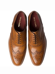 Loake Kerridge Calf Leather Brogue Shoes - Image 3 of 3