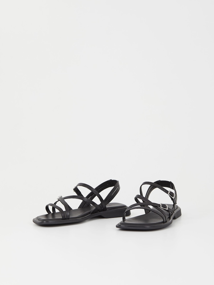 Vagabond Izzy Buckle Black Sandals - Image 2 of 3
