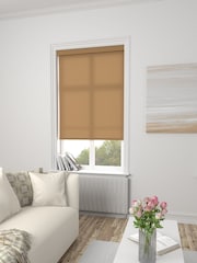 Toffee Brown Asher Made To Measure Light Filtering Roller Blind - Image 2 of 5