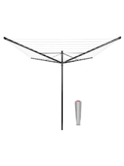 Brabantia Grey Lift-O-Matic 50m + Ground Spike Anthracite Washing Line - Image 3 of 4