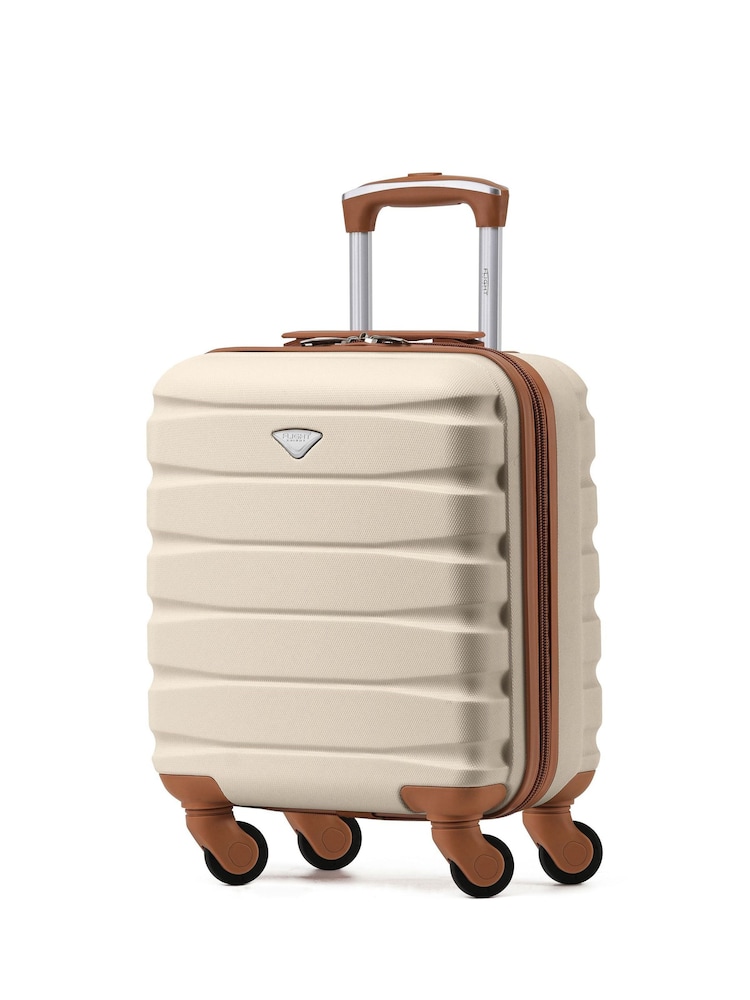 Flight Knight 45x36x20cm EasyJet Underseat 4 Wheel ABS Hard Case Cabin Carry On Hand Luggage - Image 1 of 7