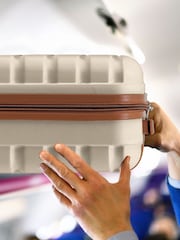 Flight Knight 45x36x20cm EasyJet Underseat 4 Wheel ABS Hard Case Cabin Carry On Hand Luggage - Image 5 of 7