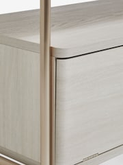 Light Evie Oak Effect Up to 55 inch Slim TV Unit - Image 10 of 12