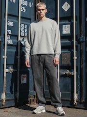 Gris - Religion Crop Box Sweat Top - Imagen 6 de 6