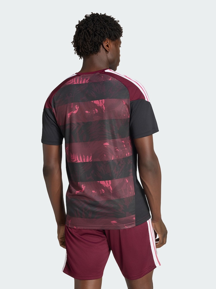 adidas Red All Blacks Performance T-Shirt For South Africa Tour - Image 2 of 5 adidas Red All Blacks Performance T-Shirt For South Africa Tour - Image 2 of 5