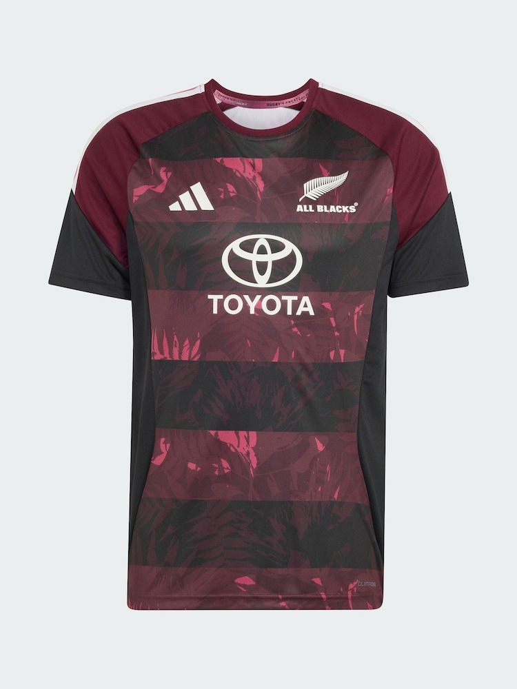 adidas Red All Blacks Performance T-Shirt For South Africa Tour - Image 5 of 5 adidas Red All Blacks Performance T-Shirt For South Africa Tour - Image 5 of 5