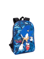 Vanilla Underground Blue Sonic Sonic the Hedgehog Boys Sonic Placement Print And Camo Print 4 Piece Back To School Set - Image 2 of 5
