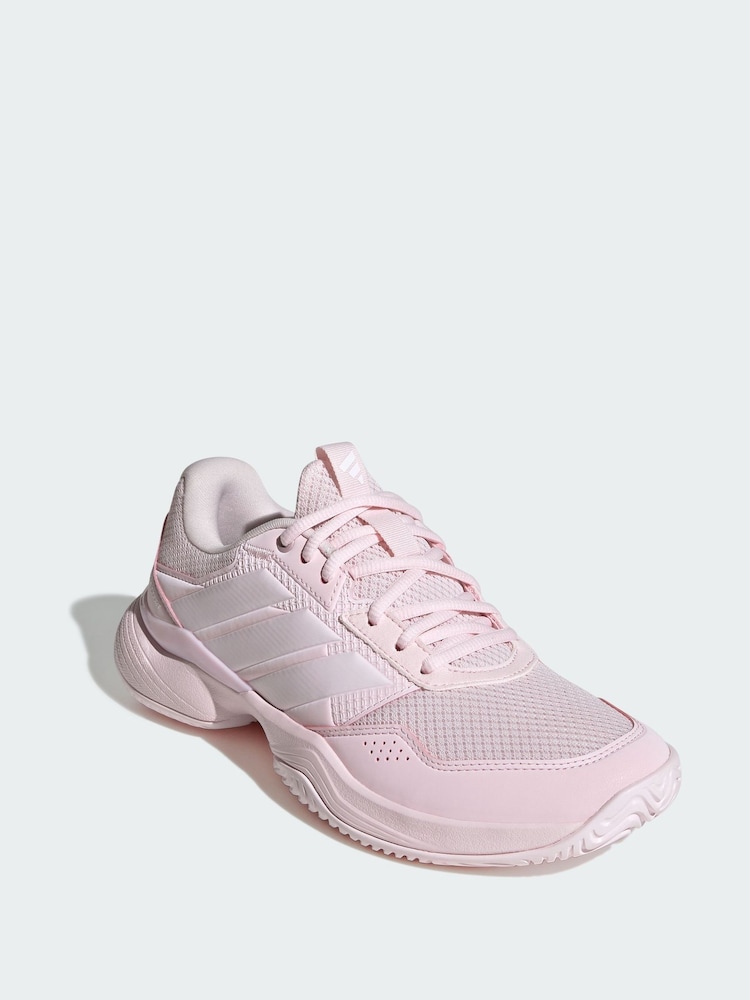 adidas Pink Gamecourt 3 All Court Tennis Shoes - Image 1 of 4 adidas Pink Gamecourt 3 All Court Tennis Shoes - Image 1 of 4
