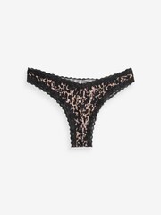 صورة حيوان/أرجواني/وردي فاتح - حزمة من 3 سراويل تحتية - Image 6 of 9