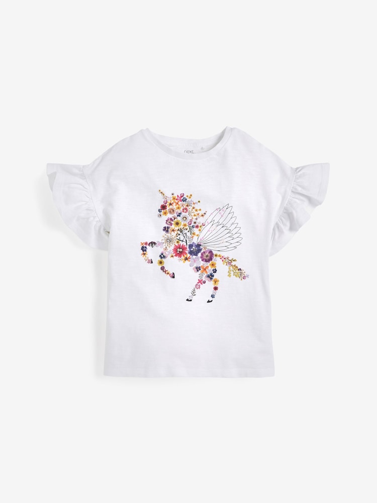 Lilac Purple 5 Pack T-Shirts (3-16yrs) - Image 1 of 7