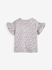 Lilac Purple 5 Pack T-Shirts (3-16yrs) - Image 3 of 7
