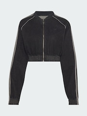 adidas Originals Black Denim Jacket - Image 5 of 5