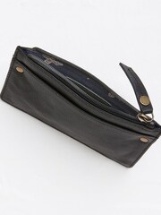FatFace Black Leather Large Cardholder - Image 2 of 3