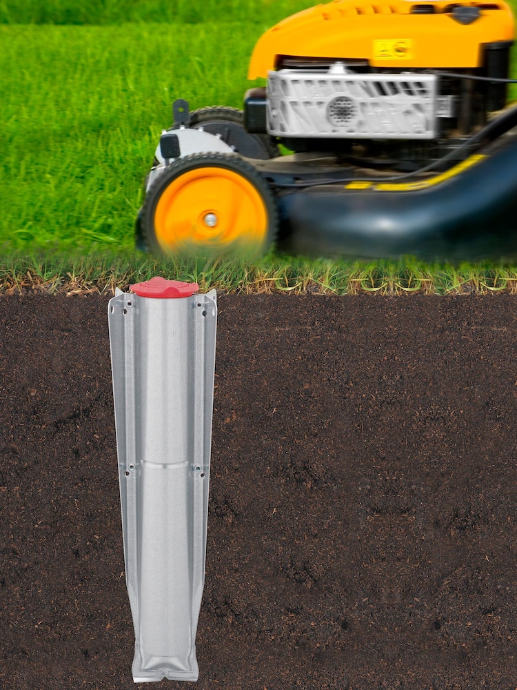 Brabantia Grey Topspinner 60m + Ground Spike Washing Line - Image 2 of 4