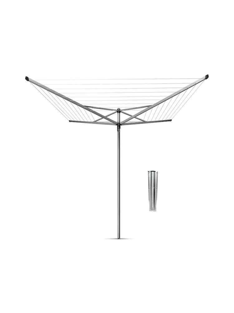 Brabantia Grey Topspinner 60m + Ground Spike Washing Line - Image 4 of 4