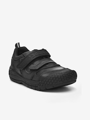 Start-Rite Strike Black Leather School Shoes Narrow Fit - Image 2 of 5
