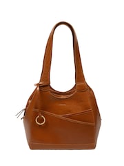 بني داكن - Conkca 'Vesper' Leather Handbag - صورة 5 من 7