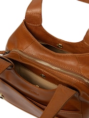 بني داكن - Conkca 'Vesper' Leather Handbag - صورة 6 من 7